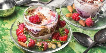 Málnás pohárkrém – hogy magadra is gondolj