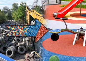 Mit rejt a játszótéri gumiburkolat? A használt gumiabroncsok környezeti hatásai